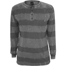 Urban Classics Fantasy Stripe Burnout L/S Henley